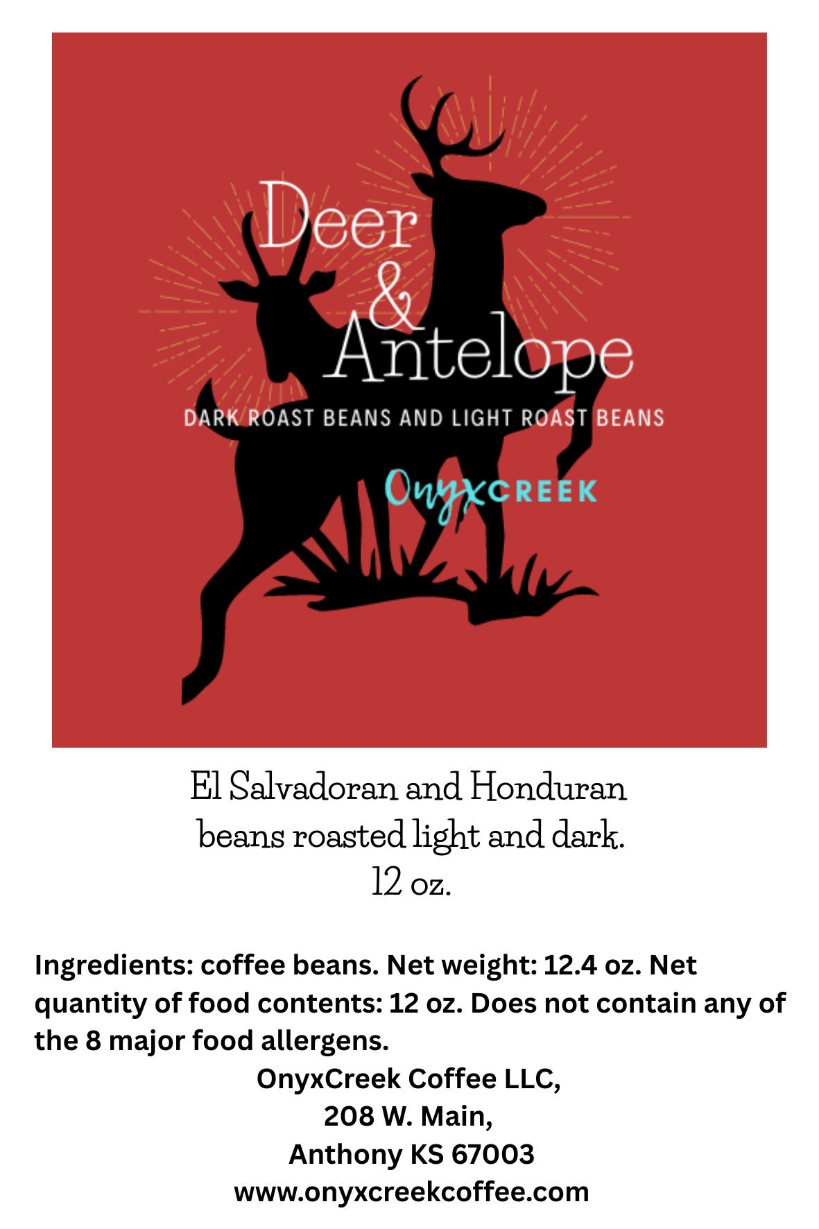 Personalized label design for a coffee flavor